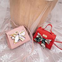 ins小方包单肩包女韩版2020女士包包新款斜挎包手提丝巾小方包女