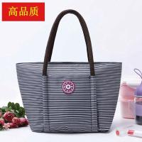 手提包女大号帆布防水布包饭盒袋便当包女士手提袋妈咪包小布包包