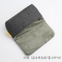 e数码相机包g7x3相机袋索尼zv1 rx100m7内胆包理光gr3防水包|02黑色(粗纹)