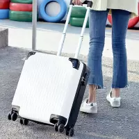 商务拉杆箱行李箱旅行密码箱男女学生韩版皮箱18寸