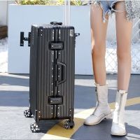 铝框拉杆箱男行李箱女ins学生韩版新款大容量旅行箱万向轮密码箱