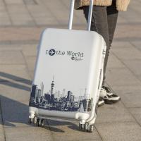 时尚潮卡通个生男女万向轮pc镜面超轻拉杆箱密码箱旅行李箱