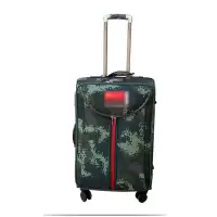 牛津布数码迷彩铝合金拉杆箱退伍纪念商务旅行行李箱收纳箱