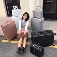 行李箱ins女学生小清新密码箱男韩版拉杆箱旅行箱