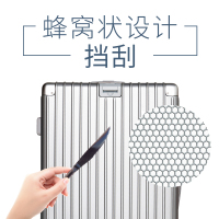 复古铝框行李箱女学生韩版拉杆箱密码箱旅行箱可爱小清新20/22/24