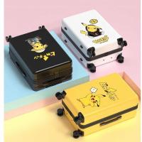 行李箱女学生韩版可爱拉杆箱韩版小清新潮密码箱子男旅行箱皮箱