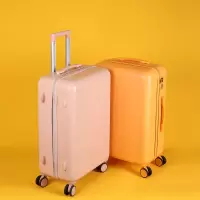 高颜值行李箱女学生韩版24寸小型20寸男箱子拉杆箱皮箱密码旅行箱