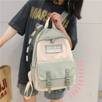 2020新款书包女学生韩版初中校园原宿高中大学少女学院风双肩背包