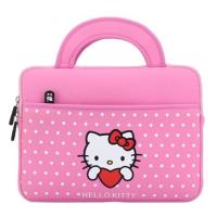 电脑包8寸9.7寸10寸10.1寸12寸14寸平板学习机手提包收纳包ipa|粉色KT猫 10.1寸~11.6寸