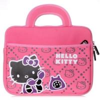 电脑包8寸9.7寸10寸10.1寸12寸14寸平板学习机手提包收纳包ip|粉色电话猫 12寸~14寸[尺寸(24*17)