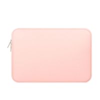 11寸 13寸 14寸 15寸纯色pu皮革防水苹果保护套笔记本电脑内胆包|粉色 Macbook16NewPro