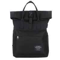 书包女学生韩版usb双肩包防水手提学院风大容量原宿背包男电脑包|黑色带USB接口