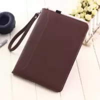 苹果平板电脑保护皮套ipad9.7全包mini5防摔10.5壳12.9全面|深棕色 iPad2/3/4