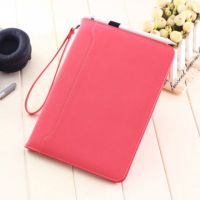 苹果平板电脑保护皮套ipad9.7全包mini5防摔10.5壳12.9全面|玫红色 ipadmini4