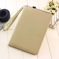 苹果平板电脑保护皮套ipad9.7全包mini5防摔10.5壳12.9全面|米白色 iPad2/3/4