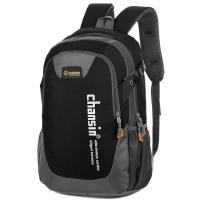 新款双肩包防水户外登山包男女旅行包大背包韩版潮学生电脑包书包|黑色大号(关注店铺送徽章)