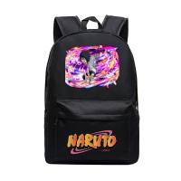 火影忍者书包鸣人双肩包卡卡西写轮眼背包佐助旅行包火影电脑|佐助D款 高45厘米*宽30厘米*厚15