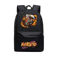 火影忍者书包鸣人双肩包卡卡西写轮眼背包佐助旅行包火影电脑|自来也 高45厘米*宽30厘米*厚15