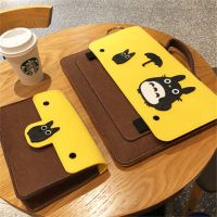 电脑包卡通女14寸男15.6英寸适用于众多电脑平板手提保护套|黄色龙猫 15寸