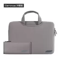 苹果电脑包11寸14英寸15.6macbook air13笔记本13.3内胆包手提女|高贵灰+电源包 15寸