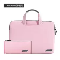 苹果电脑包11寸14英寸15.6macbook air13笔记本13.3内胆包手提女|佳人粉+电源包 13寸