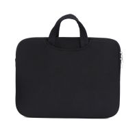 手提电脑包适用联想苹果戴尔华硕华为神舟笔记本包13.3 14 15.6寸|手提包:黑色 13.3英寸