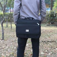 单肩包斜挎包男帆布五金电工工具包大号 小号手提电脑包 多功能包|黑色大号40*30*16