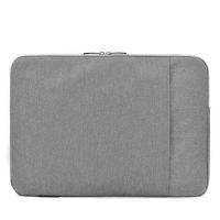 米迦列商务手提电脑包 防水耐磨13.3寸/15.6寸笔记本包男女单肩包|内胆包灰色（加绒） 13寸/13.3寸