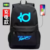 篮球明星书包科比欧文双肩包库里同款背包杜兰特夜光学生电脑包|56款13