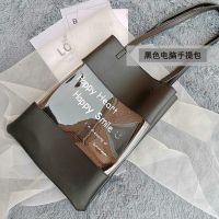 macbookpro内胆包苹果华为笔记本电脑air13保护套14/16mateboo|手提包黑色 11寸