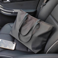 2020新简约帆布包公文件包尼龙布手提女包大容量包单肩防水大包包