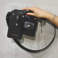 小包包女2019新款ins网红同款腰包单肩斜挎胸包时髦腰带手机包潮