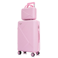 行李箱女ins网红拉杆箱20寸小型韩版旅行箱万向轮24男密码皮箱子