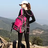 旅行背包女轻便大容量旅游休闲双肩包户外运动情侣徒步登山包男