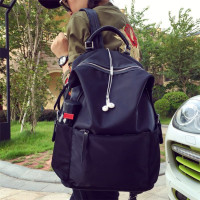 双肩包女2020新款韩版百搭时尚休闲牛津布大容量旅行背包学生书包
