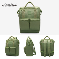 2020新款双肩包书包女大学生旅行背包大容量15.6寸电脑包|橄榄绿(8208大号)