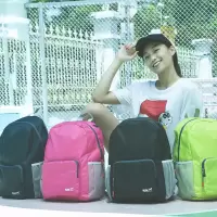 户外出差旅行大容量双肩背包男女可折叠便携登山包防水超轻皮肤包