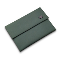笔记本内胆包苹果macbookpro电脑内胆包14寸适用于华为matebook14牛津布ma|暗绿-升级版 14寸