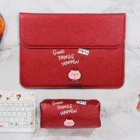 微软surfacepro756go210寸内胆包laptop32113.5电脑包保护|好事发生+电源包横款 13寸