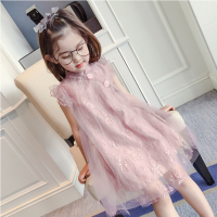 公主裙子6连衣裙儿童小女孩超女童旗袍夏季无袖背心纱裙洋气薄款7