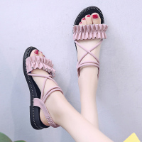 2020年新款12夏季少女孩夏天平底女生凉鞋11初中学生10大童15岁