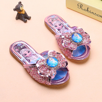 儿童拖鞋女童可爱室内室外防滑软底凉拖爱莎公主夏季拖鞋宝宝鞋