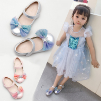 女童皮鞋2021春秋新款艾莎软底小女孩儿童宝宝单鞋时尚爱莎公主鞋