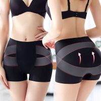 卡卡提臀高腰收腹内裤女塑形裤塑身平角安全短裤薄款收胯美臀神器