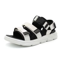 凉鞋高档断码夏天上班拖鞋男士开车帅气厚底运动潮沙滩鞋