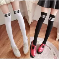 长筒袜天鹅绒过膝袜学生女薄款校服日系丝袜学院风夏