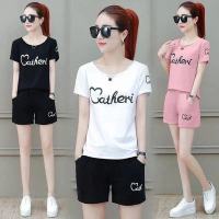 睡衣套装女夏宽松显瘦胖妹妹大码休闲运动两件套家居服女装可外穿