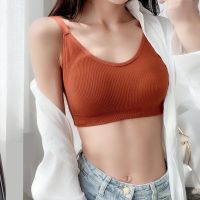 同款裹胸抹胸美背内衣女无钢圈运动无痕背心吊带