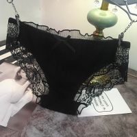 性感透明蕾丝内裤女白色新款低腰迷人火辣女式日系裤头极度诱惑