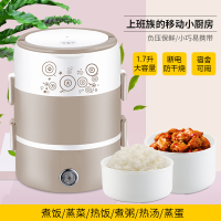 法耐(FANAI)电热饭盒保温可插电加热蒸煮热饭带饭锅桶上班族便携带饭便当